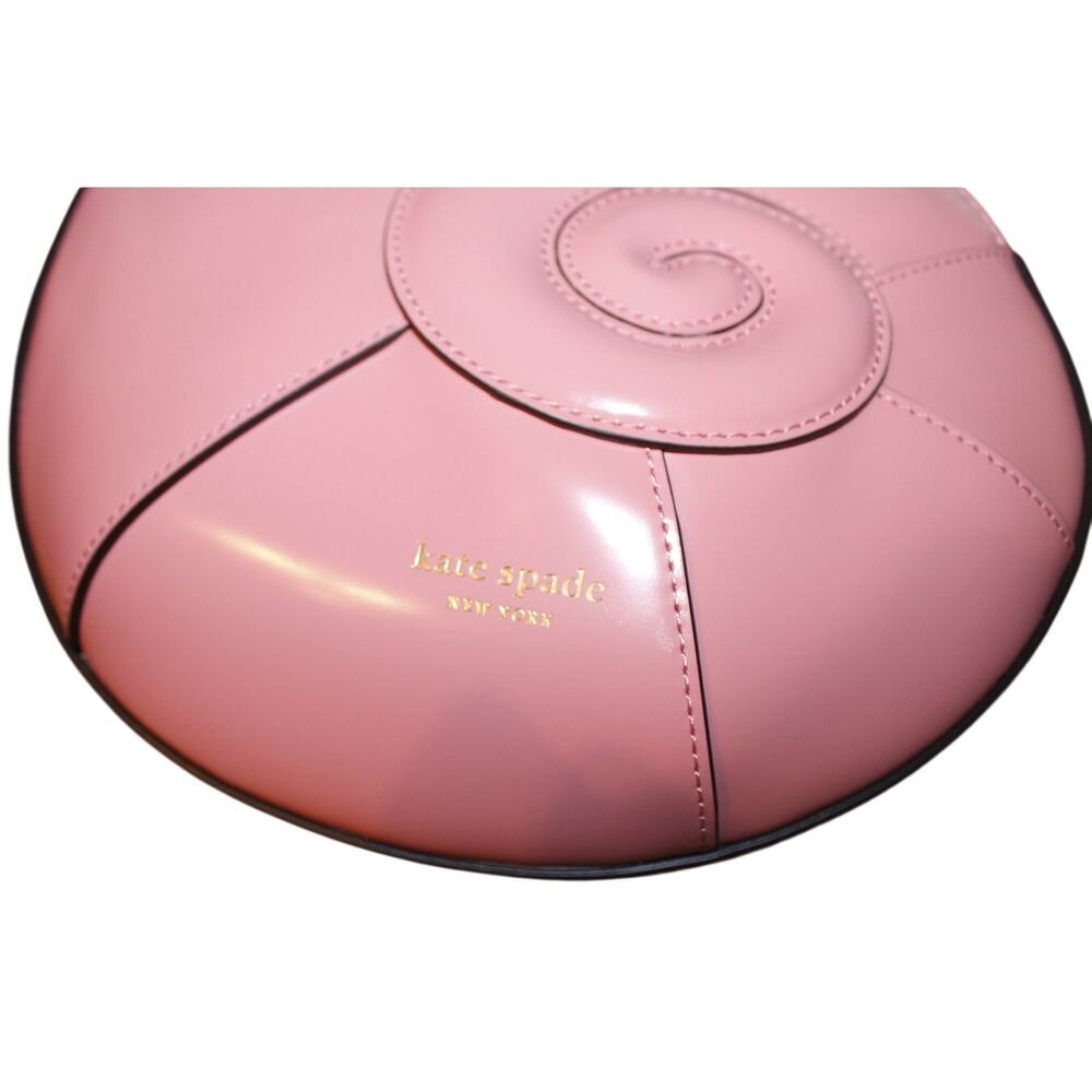 Kate Spade What the Shell Nautilus Shoulder Bag – NWT – Salmon Pink – Rare - Picture 4 of 16